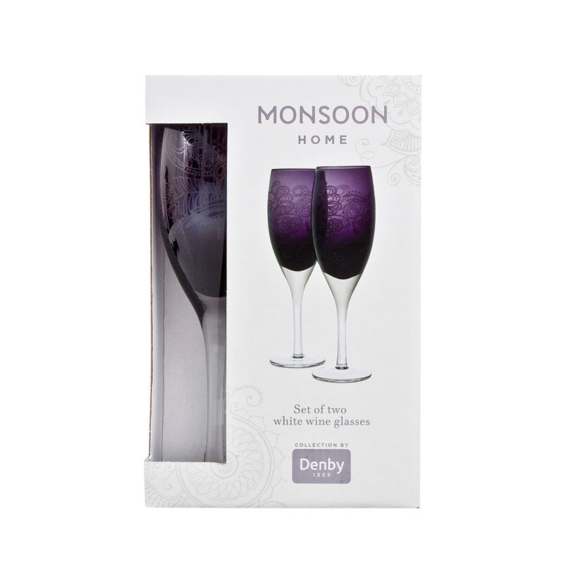 Monsoon Cosmic 300ml White Wine Glass Monsoon Cosmic 300ml White Wine Glass